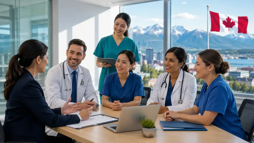 British Columbia Health Authority Category healthcare PNP immigration lawyer