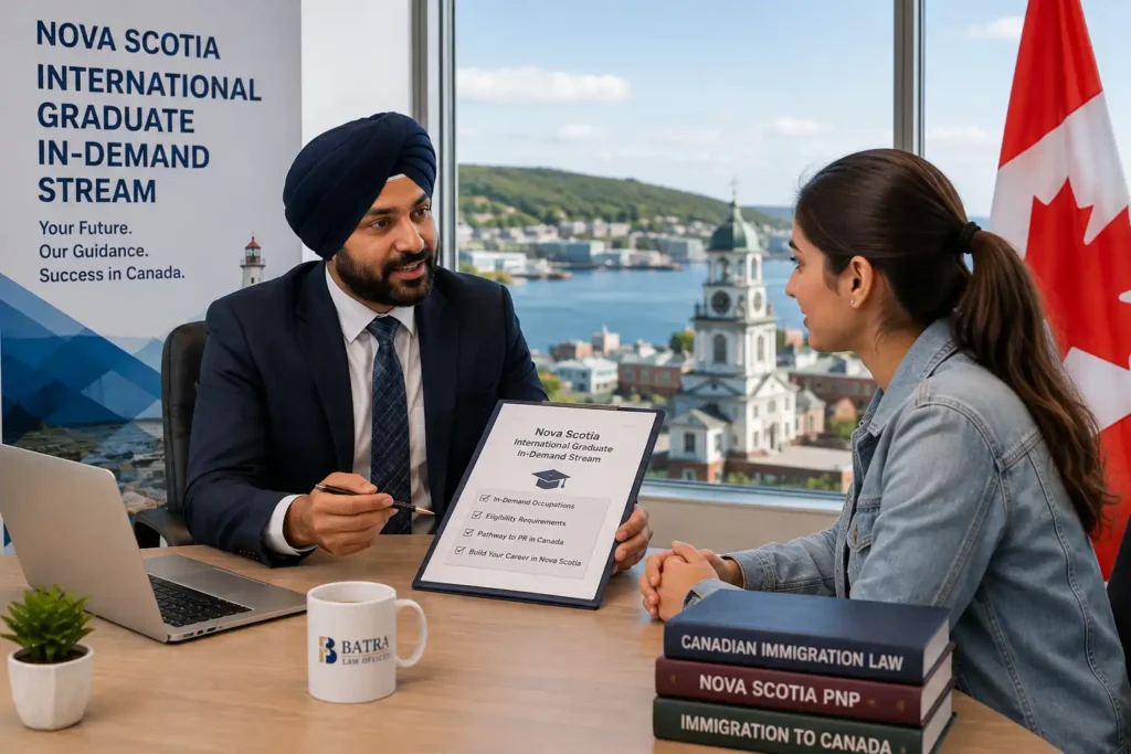 Nova Scotia International Graduate In-Demand stream for paramedical, pharmacy technician, nurse aide, and early childhood educator roles